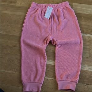 Cat & Jack Pink Sweatpants with Elastic Waistband